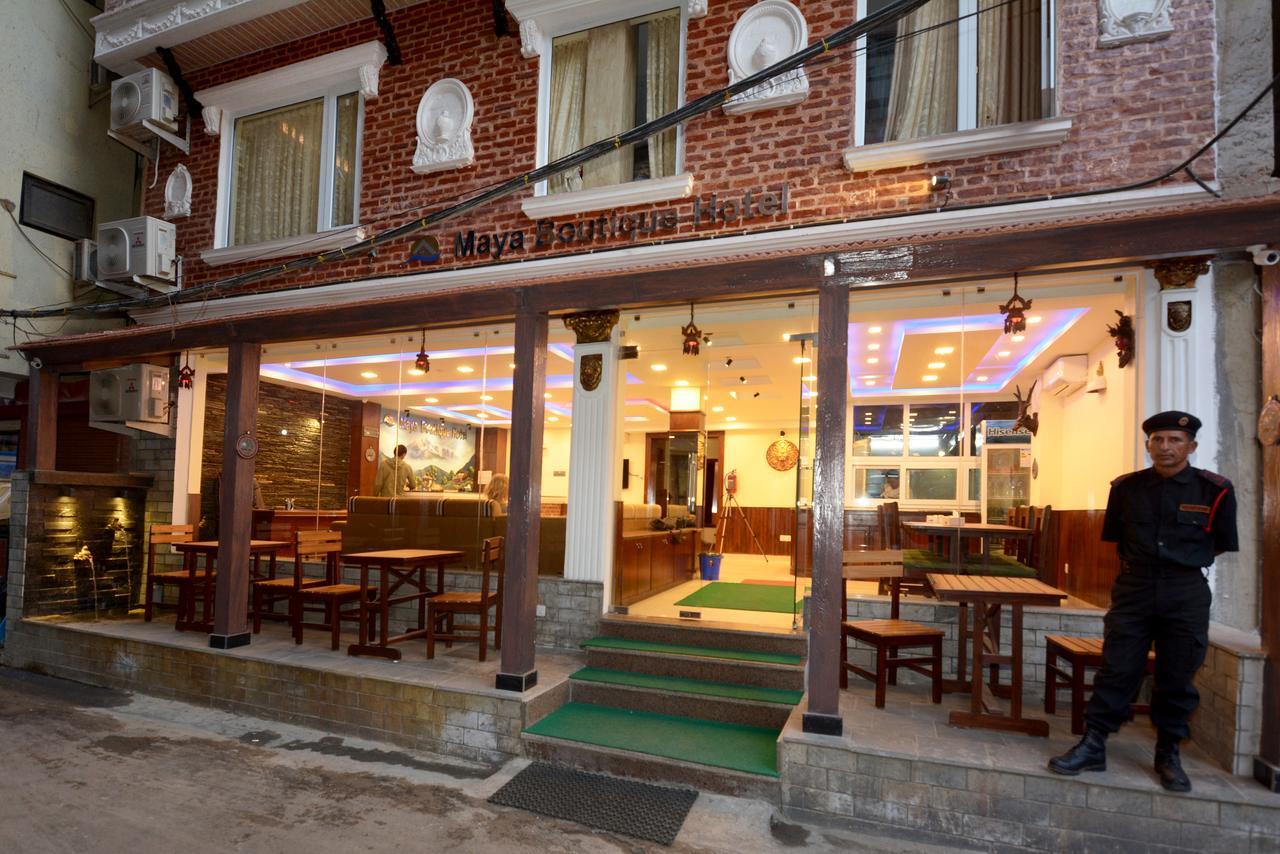 Maya Boutique Hotel Kathmandu Exterior foto