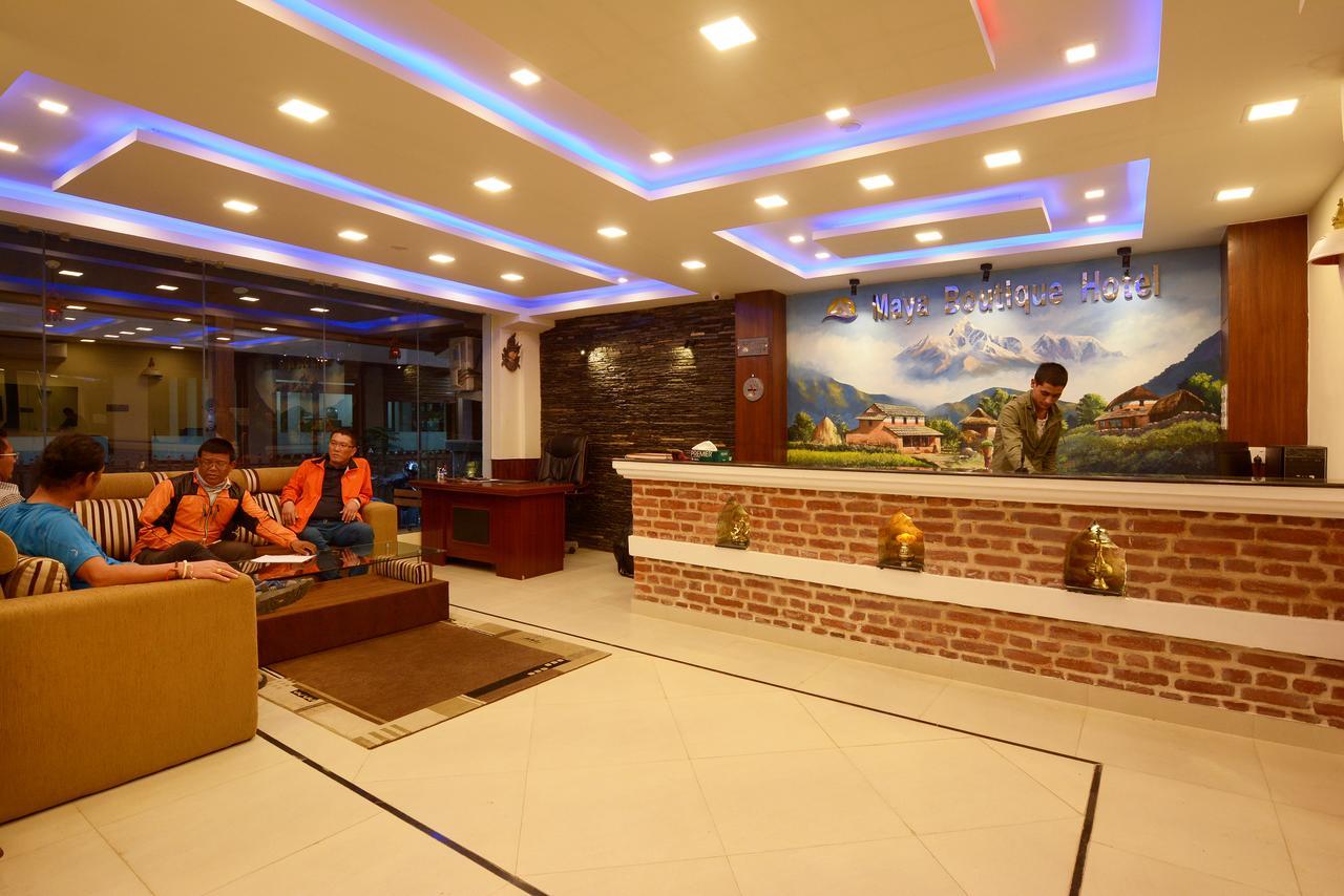 Maya Boutique Hotel Kathmandu Exterior foto