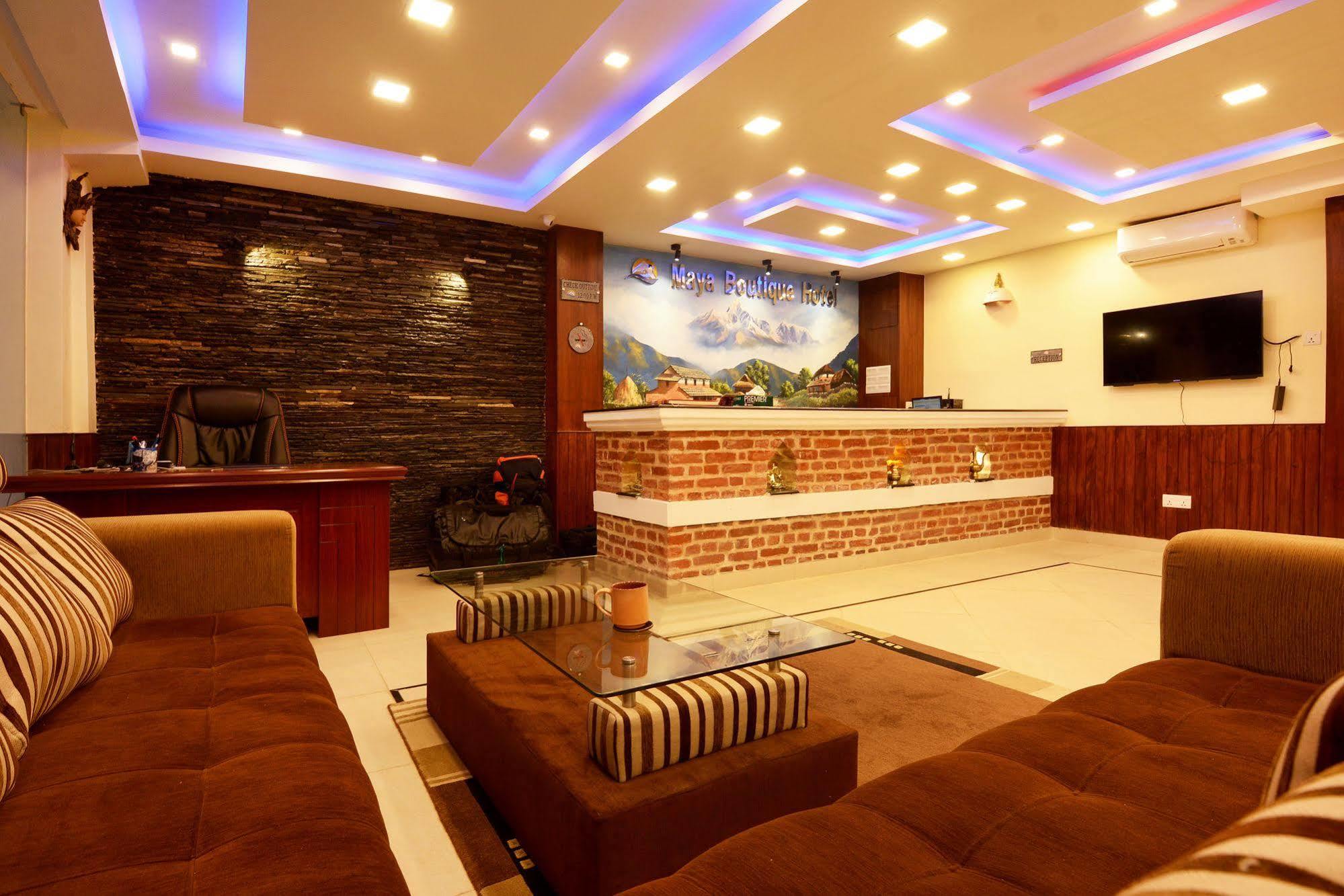 Maya Boutique Hotel Kathmandu Exterior foto